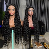 Rohhaarperücke aus Burma, 28 Zoll Full HD Lace Frontal Indische Perücke Großhandel, 12A Grade Rohhaarperücken aus brasilianischem Echthaar