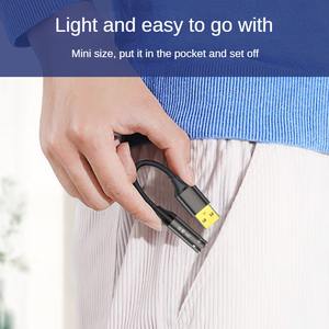 यूएसबी ध्वनि कार्ड एडाप्टर एल्यूमीनियम मिश्र धातु खोल सोने की प्लेटिंग ड्राइव-मुक्त प्लग-एंड-प्ले कंप्यूटर नोटबुक बाहरी ध्वनि कार्ड के लिए - Product Image 6