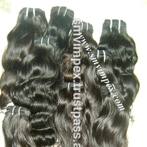 100% cheveux bruts non transformés société vierge indienne vague de corps Afro naturel bouclé 100% extensions de cheveux humains indiens - Product Image 1