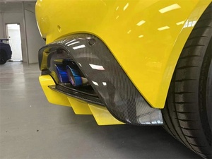Para <span class=keywords><strong>Aston</strong></span> <span class=keywords><strong>Martin</strong></span> Vantage Upgrade Dry Carbon Fiber Parachoques trasero Lip Difusor trasero Bodykit - Product Image 5