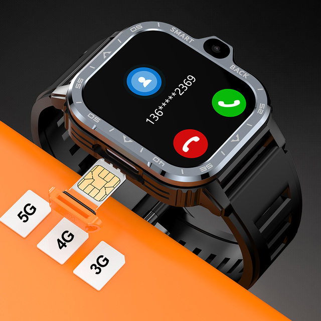 Original Factory SDK Design 4GB 64GB Sim Card GPS Relogio Dual Camera PGD 4g 5g Android Smartwatch Smart Watch 5g 4g PGD