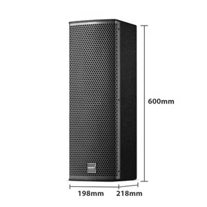 PAKLAM AUDIO 10 Inch 2 Way 8 Ohm Passive Pro Audio Stage Disco Music DJ Karaoke <strong>Sound</strong> System 350W Wood Enclosure Speakers - Product Image 3