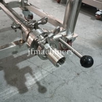 Réservoir de stockage scellé par parfum d'acier inoxydable 316l de qualité supérieure avec l'agitateur pneumatique