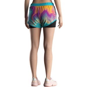 Shorts de plage 2 en 1 pour femmes, personnalisés, pour le surf, la plongée en apnée et les bermudas estivales - Product Image 6