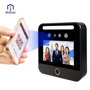 Lecteur de cartes de contrôle d'accès logiciel IA, vision nocturne, lecteur de codes QR, système de reconnaissance faciale biométrique, écran tactile, SDK TCP facile - Product Image 1