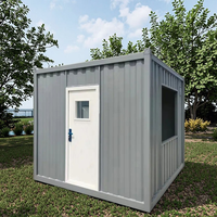 Les usines peuvent personnaliser de petites maisons préfabriquées pour que les travailleurs puissent vivre dans des maisons préfabriquées en conteneurs