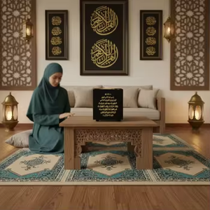 Reproductor de Corán Innovador SQ805, Sonido Estéreo de 5W, Aplicación Inteligente, Control con un Clic, 15 Recitadores, Batería de 1200mAh - Product Image 1