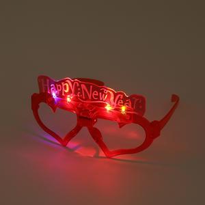 لوازم حفلات المهرجان وامض 4 نظارات مضيئة LED ، نظارات حديدة للعام الجديد السعيد - Product Image 6