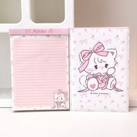 Carnet d'exercices A5 Kawaii Mikko Colorfour, bloc-notes, agenda, papeterie scolaire, fournitures scolaires, rentrée scolaire, cadeaux pour enfants
