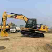 Excavatrice d'occasion d'origine japonaise Caterpillar 320d, excavatrice de 20 tonnes, excavatrice Cat 320d à vendre