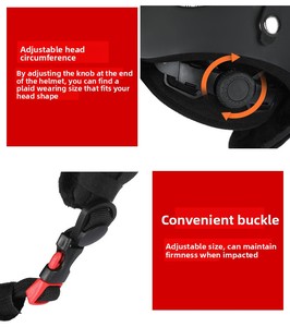 Çift spor bisiklet kask ayarlanabilir artan kafa göğüs çevresi çift kenarlı bisiklet kask fabrika toptan sürme için - Product Image 6