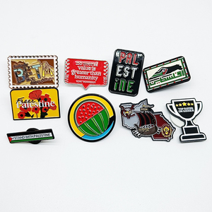 Tùy Chỉnh Kim Loại Epoxy Men Pin Cổ Cá Nhân Cho Ve Áo Pin Công Ty Logo Lưu Niệm Tên Tag Huy Hiệu Pins Cho Người Đàn Ông Của Phù Hợp Với - Product Image 5