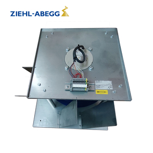 พัดลมระบายความร้อนแบบแรงเหวี่ยง Ziehl-abegg รุ่น GR35C-2DK.6N.1R 131126 ขนาด 350 มม. แรงดันไฟฟ้า 400-500V ความถี่ 50Hz กำลังไฟ 2.20-2.90kW กระแสไฟ 3.9-6.5A ความเร็วรอบ 2850-2900 รอบต่อนาที พร้อมตัวแปลงไฟฟ้าสำหรับ FFU - Product Image 1