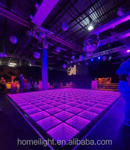 Miroir de danse 3D Portable pour <span class=keywords><strong>DJ</strong></span> de Club de mariage, panneau de danse RGB, plancher de scène - Product Image 3