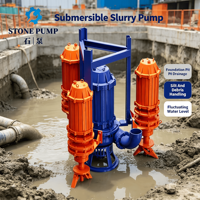 Pompa Lumpur Sentrifugal Submersible Zjq Heavy Duty untuk Penambangan, Pencucian, dan Pembersihan Reservoir
