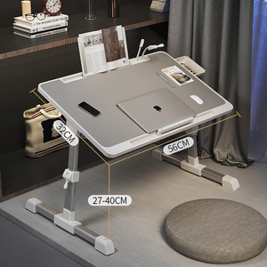 Folding Bed <strong>Table</strong> Portable <strong>Notebook</strong> Stand <strong>Table</strong> For Bed And Couch Breakfast <strong>Computer</strong> Desk T Legs Laptop Desk - Product Image 1