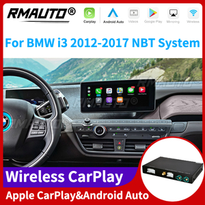RMAUTO Wireless Apple CarPlay NBT System Decoder <b>Box</b> for BMW I3 I01 2012-2017 <b>Android</b> Auto Mirror Link AirPlay Voice Control - Product Image 1