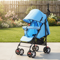 Poussette parapluie bébé quatre roues de haute qualité et économique, peut s'asseoir et s'allonger, ultra-légère, pour bébé dès 3 mois