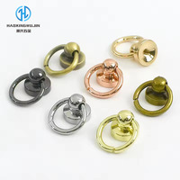 Boucle métallique 10 mm, clip latéral pour sac, fermoir, anneau en O, vis, rivet, accessoires pour sacs à main, coques de téléphone, chaînes et artisanat du cuir