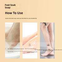 Savon artisanal pour les pieds à l'huile essentielle de Sophora Flavescens sauvage 100g chacun – Anti-odeur et anti-transpiration – Savon pour bain de pieds – Vente en gros