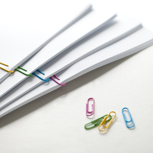 Comix Round Paper <b>Clips</b> 29mm Mixed Colors 120 Pcs Office Supplies - Product Image 3