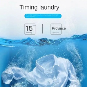 All-english Mini Wash Machine Portable Large Capacity Home Hotel Automatic Top Load Clothes Dryer Smart Laundry Large Capacity - Product Image 2