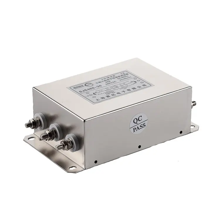 Qualité stable Sjs460 Ac Interrupteur électrique Emi Monophasé Plug Filtres passifs