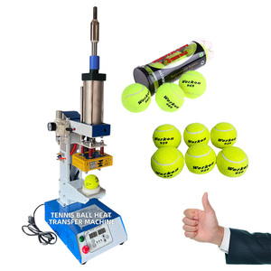 Machine à balles de tennis pneumatique, machine de transfert de chaleur par presse à chaud pour l'impression de logos - Product Image 2