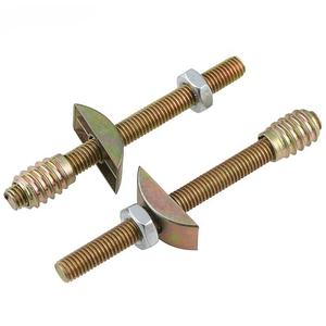 M8x100mm connettore di collegamento per mobili asta filettata con dadi - Product Image 2