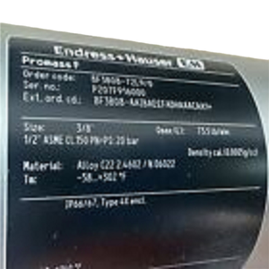 เครื่องวัดอัตราการไหลของของเหลว Endress Hauser รุ่น Promass F 300 8F3B08-72L90 จอแสดงผลแบบมีไฟพื้นหลัง 4 บรรทัด - Product Image 2