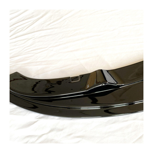 Commercio all'ingrosso della fabbrica M Sport Bodykit R stile nero lucido per BMW 3 serie E90 2005-2011 MP Spoiler nuovo paraurti anteriore Splitter labbro - Product Image 2