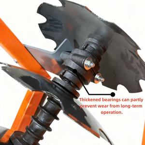 Дисковая борона для квадроциклов, усиленная, 3 фута, для сельского хозяйства, культиваторы для мини-тракторов мощностью 30 л.с. - Product Image 3