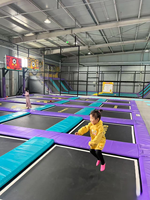 Parc de jeux gonflables pour enfants avec toboggan et château gonflable, équipements d'aventure amusants pour enfants
