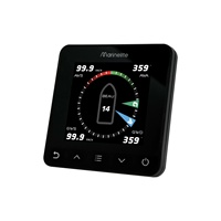 Instrumento Multifunción Electrónico para Barcos de Vela MARINELITE, Indicadores Digitales Marinos a Prueba de Agua con Pantalla de 4 Pulgadas