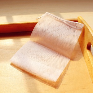 Face Wash Bubble Net for Soap Bubble Mesh Bags Rich Lather Double Layer Premium Foam Enhancing Bubble Net
