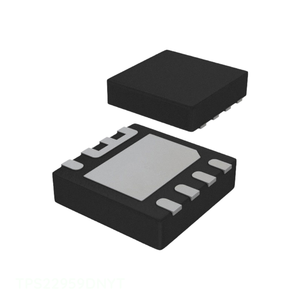 En stock: Circuito integrado (IC) de gestión de energía (PMIC) TPS22959DNYT 8 WDFN con pad expuesto, interruptor de potencia N CHAN 8WSON - Product Image 1