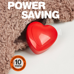 Peluche pour chien avec son <span class=keywords><strong>de</strong></span> <span class=keywords><strong>battement</strong></span> <span class=keywords><strong>de</strong></span> cœur, coussin apaisant, jouet anti-morsure pour le sommeil et le grincement des dents - Product Image 4
