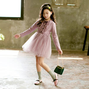 Tienda en Línea de Ropa Infantil China, Vestido de Princesa de Encaje Vintage para Niñas, Vestido de Varias Capas de Proveedor Chino - Product Image 3