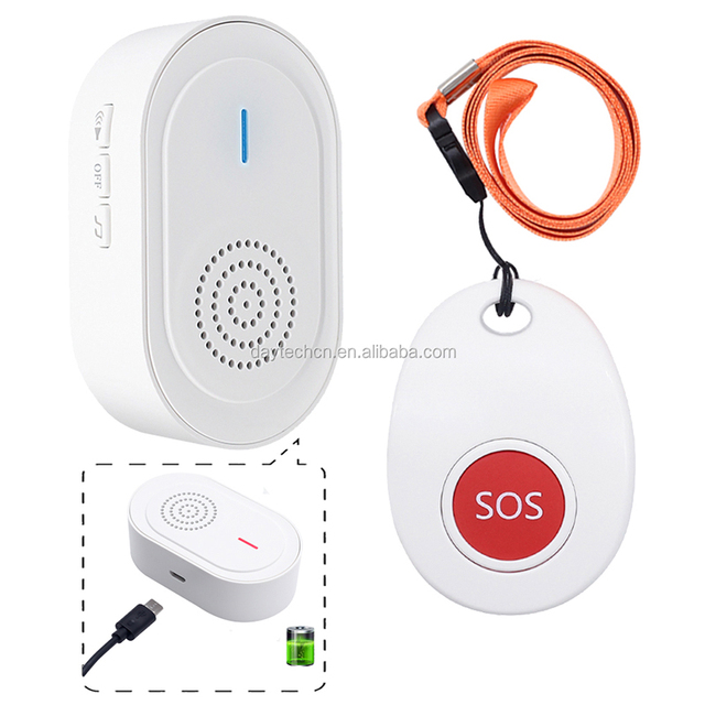 Daytech CC06 Daytech Wireless Caregiver Pager System USB Charging Call Personal Caregiver Pager