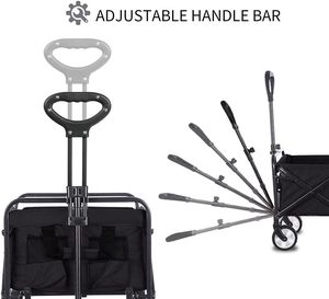 ZJFIT畅销大容量可折叠折叠旅行车户外野营用花园野营车 - Product Image 3