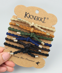 2021 קוריאה חג המולד קשת אישית קשת סרוג שיער אלסטי סירוג שיער גומחות וצמידים אופנתיים - Product Image 5