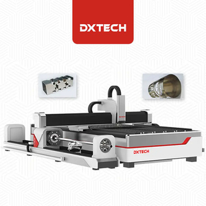 Máquina de Corte Láser de Fibra CNC para Chapa y Tubo Metálico de Acero de 3000w 4000w, Marca DXTECH, Profesional, en Venta - Product Image 5