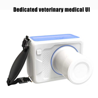 Appareil de radiographie vétérinaire portable, unité de radiographie pour animaux de compagnie, 70KV 2mA, faible fuite de rayonnement, équipement de radiographie vétérinaire pour chat et chien