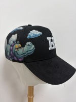 Cappello Trucker con Strass e Lettera H Ricamata in 3D, Stampa Sublimatica a Stella, Cappellino da Baseball Snapback per Uomo, Vendita all'Ingrosso