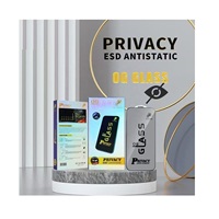 Protection d'écran en verre trempé anti-espion premium pour iPhone 17 Pro Max Film Téléphone portable