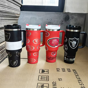 40oz thể thao chai nước với xử lý nhiệt thép không gỉ Tumbler với ống hút chân không Flask cách điện cà phê cầm tay Mug Cup - Product Image 4