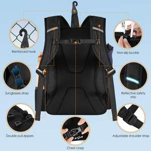 Sacs <span class=keywords><strong>de</strong></span> sport <span class=keywords><strong>de</strong></span> voyage personnalisés avec logo, sacs à raquettes, sacs à dos <span class=keywords><strong>de</strong></span> tennis résistants à l'eau et portables - Product Image 4