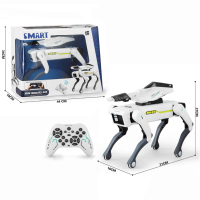 Robot chien éducatif intelligent CBYD avec écran tactile et application Wi-Fi, jouet télécommandé pour enfants, écran OLED Android 14