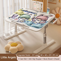 Table de lit pliable et réglable, table d'étude ergonomique pour la chambre à coucher et le dortoir