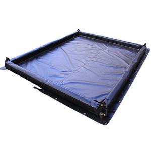 4M X 15M Geel 22 Oz. Vcp Materiaal Mini Eend Vijver Flexibele Foam Muur Olie Barrière Spill Containment Berm - Product Image 2